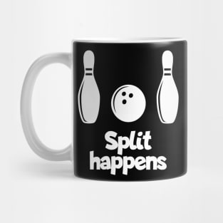 Bowling Split happens Mug